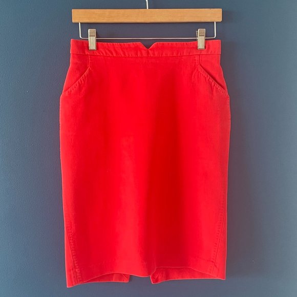 Dresses & Skirts - Red Zara Pencil Skirt